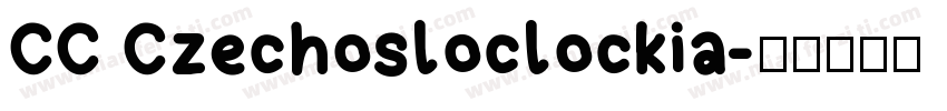 CC Czechosloclockia字体转换